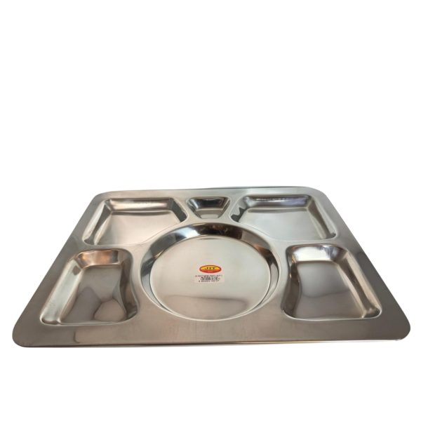 SS RECTANGLE MESS TRAY