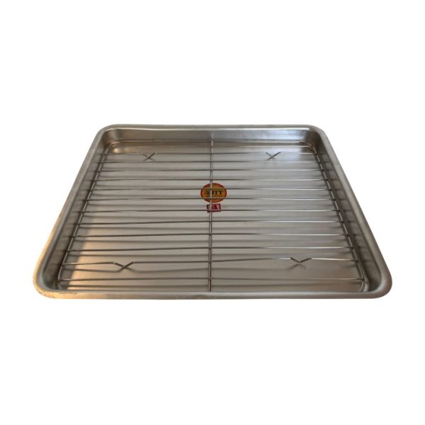 ALUM BAKING SHEET+SS GRILL
